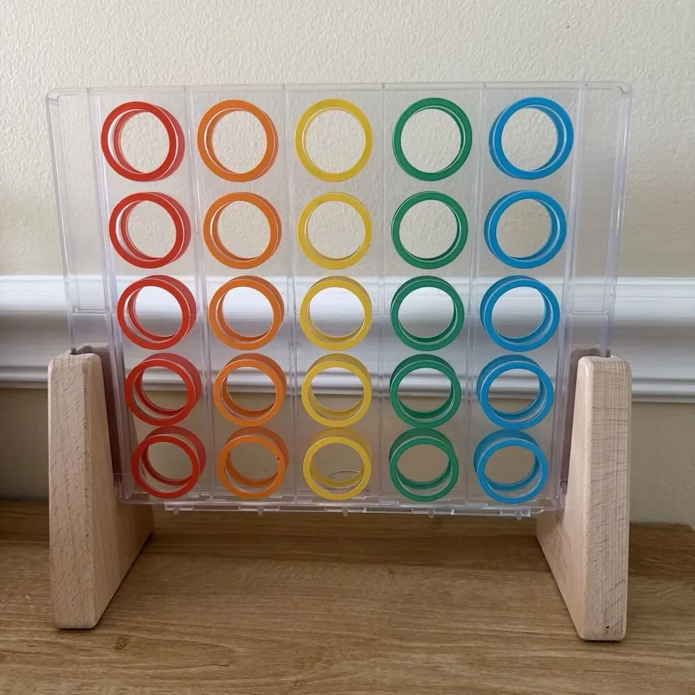 Lovevery Drop & Match Dot Catcher Game Wood & Acrylic Replacement Frame Only